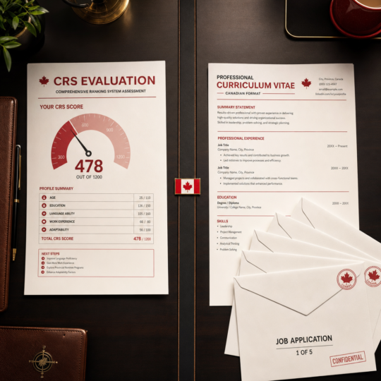 Pack 01 : Évaluation + Recherche d'emploi – Canada